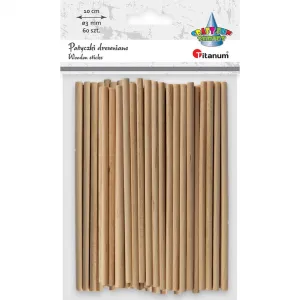 Ozdoba drewniana Titanum Craft-Fun Series patyczki (EB104)