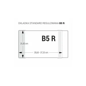 Okładka Biurfol B5R B5 253mm x 356-372mm (OZB-45)