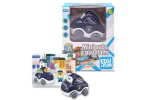 Samochód z puzzlami policja Artyk (125867)