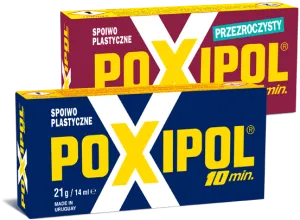Klej w tubie przezroczysty 14ml 21g Poxipol (1455)