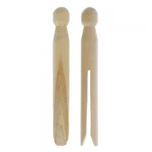 Ozdoba drewniana Titanum Craft-Fun Series klamerki retro (175037X)