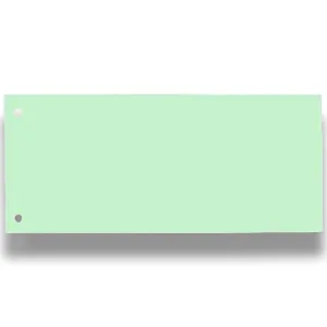 Przekładka czysta 1/3 A4 zielona 180g 100k Oxford (100205028)