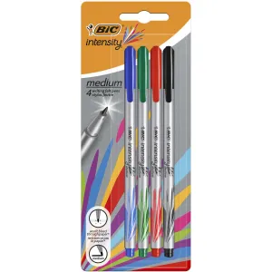 Cienkopis Bic Medium, mix 1,0mm 4kol. (964824)