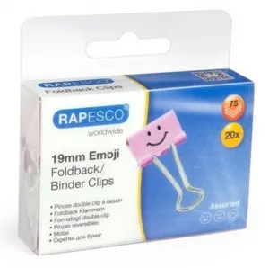Klip Rapesco SMILE rózowy