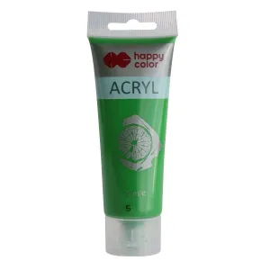 Farba akrylowa kolor: zielona 75ml Happy Color (HA 7370 0075-5)