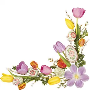 Serwetki Pol-mak Wielkanoc - mix 330mm x 330mm (SL WL)