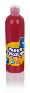 Farby plakatowe Astra szkolne kolor: czerwony ciemny 250ml 1 kolor.