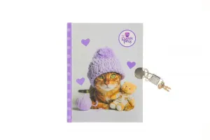 Pamiętnik THE SWEET PETS - kot [mm:] 130x175 Rexus (6013)