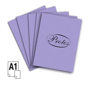 Brystol A1 fioletowy 160-180g 20k [mm:] 610x860 Protos