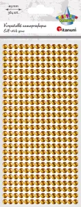 Kryształki Craft-Fun Series 39264000 złote Titanum (24BR0201-151)