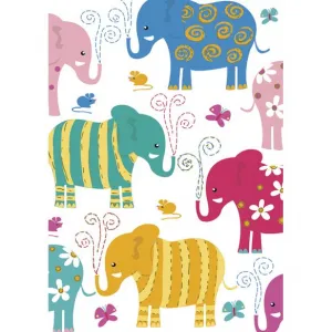 Bileciki do upominków, prezentów, kwiatów Pol-Mak 55 x 77 mm mix wzorów