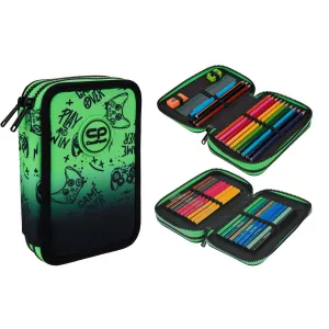 Piórnik CoolPack Jumper 2 GAME OVER GRADIENT GREEN Patio (F066969)