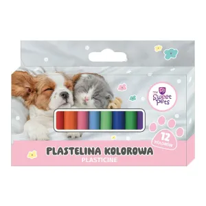 Plastelina 12 kol. The Sweet Pets mix Beniamin (4114234)