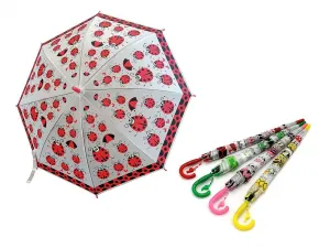 Parasol One Dollar z gwizdkiem owady mix, 66cm (334625)