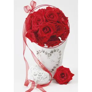 Bileciki do upominków, prezentów, kwiatów Pol-Mak 55 x 77 mm mix wzorów