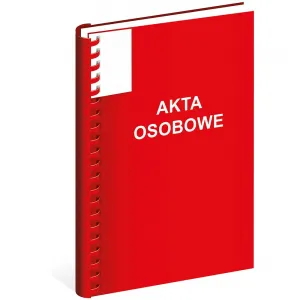 Teczka do akt osobowych Interdruk A4 - mix (TEAKOS03CZE)