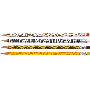 Ołówek trójkątny, ergonomiczna obudowa, z gumką animal HB Titanum