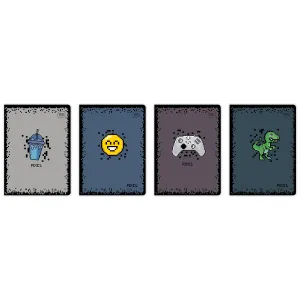 Zeszyt PIXEL A5 16k. 70g linia kolor Interdruk