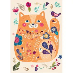 Kartka składana KARNET B8  rudy Henry (5905701484294)