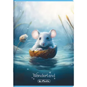 Zeszyt A5 Wonderland 32k. 70g krata Herlitz (400196832)