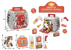 Pluszak tygrysek w klatce Adar (599864)