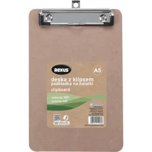 Deska z klipem (podkład do pisania) A5 mix Beniamin (4843)