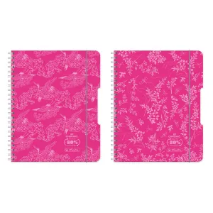 Kołobrulion A5 ECO Colors Róż 9500172 80k. kratka Herlitz (400198751)