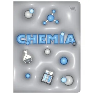 Zeszyt tematyczny A5 HYBRID CHEMIA 60k. 70g krata Interdruk (+pigułka wiedzy)