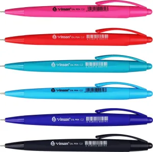 Długopis olejowy Vigor G2 wkład niebieski 0,7mm Vinson