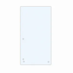 Przekładka czysta Donau 1/3 A4 biała 190g 100k 235mm x 105mm (8620100-99PL)