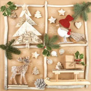 Serwetki Pol-mak Boże narodzenie - mix 330mm x 330mm (SL GW)