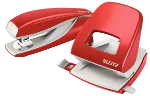 Dziurkacz Leitz NeXXt czerwony 30k (500800)
