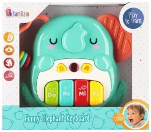 Zabawka dźwiękowa pianinko słonik Bam Bam (569000)