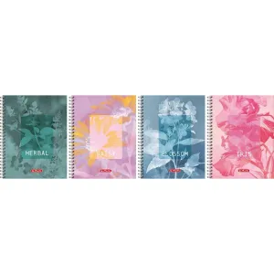 Kołozeszyt (kołonotatnik) A5 Blossom 80k. 70g krata Herlitz (400206437)