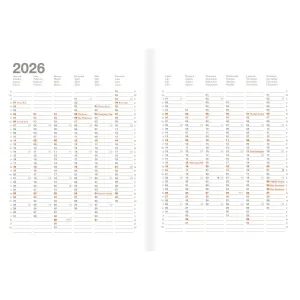 Kalendarz książkowy (terminarz) FROM 150mm x 210mm Oxford (400204134)