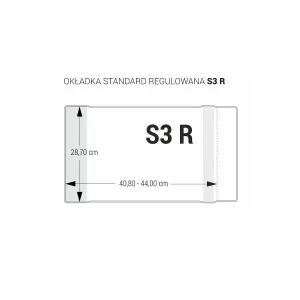 Okładka Biurfol S3R 287mm x 408-440mm (OZB-53)