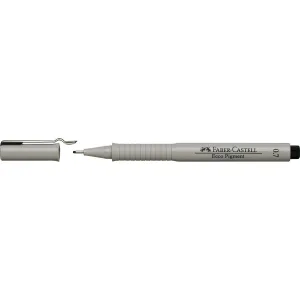 Cienkopis kreślarski Ecco Pigment wkład czarny 0,7mm 1kol. Faber Castell (FC166799)