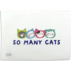 Teczka plastikowa na zatrzask Happy Color A5 kolor: mix (MG ADM929FP)