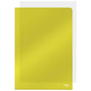 Ofertówka A4 kolor: żółty typu L 150 mic. Esselte (55431)