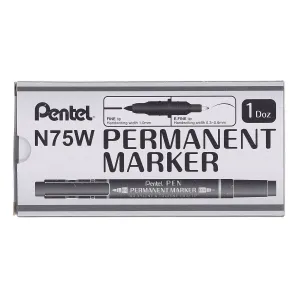 Foliopis dustronny wkład czarny mixmm Pentel (N75W-AE)