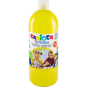 Farba tempera kolor: żółty 1000ml 1 kolor. Carioca (170-1453)