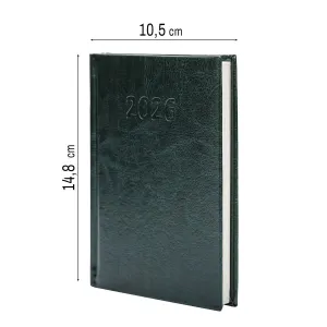 Kalendarz książkowy (terminarz) PRESTIGE A6 Press (tygodniowy)